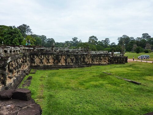 Терраса Слонов Байона в Ангкоре