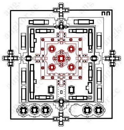 План храма Пре Руп